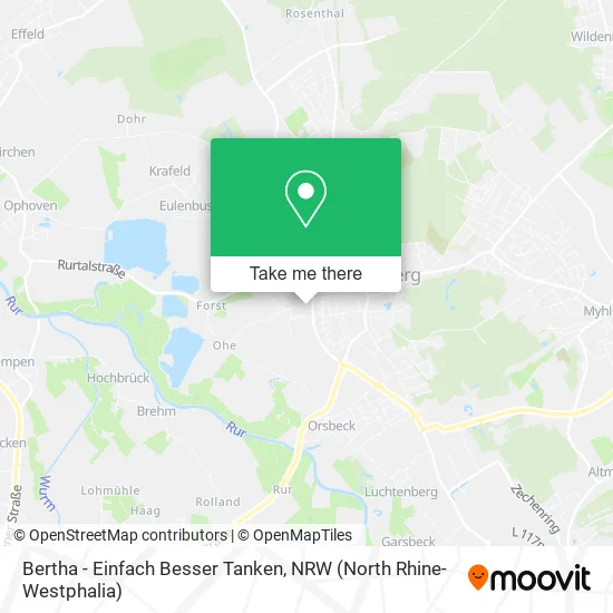 Карта Bertha - Einfach Besser Tanken