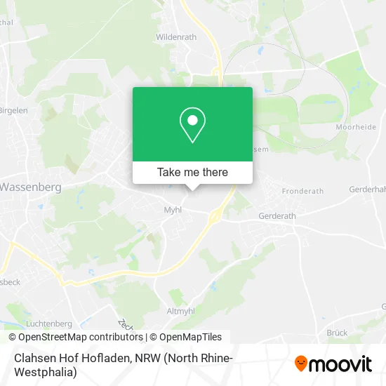 Clahsen Hof Hofladen map