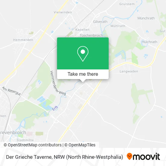 Der Grieche Taverne map