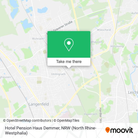 Hotel Pension Haus Demmer map