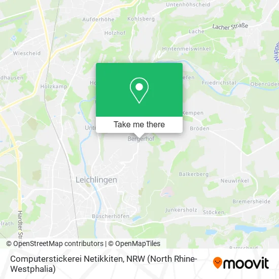 Карта Computerstickerei Netikkiten