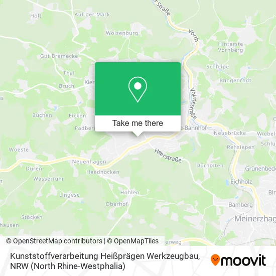Карта Kunststoffverarbeitung Heißprägen Werkzeugbau