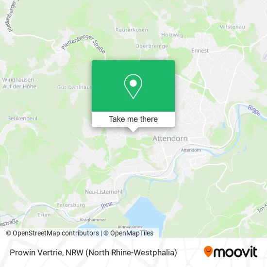 Карта Prowin Vertrie