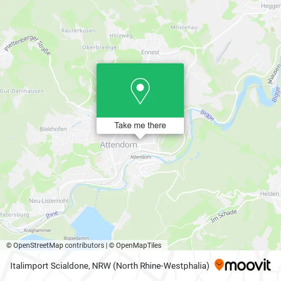 Карта Italimport Scialdone