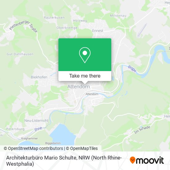 Architekturbüro Mario Schulte map
