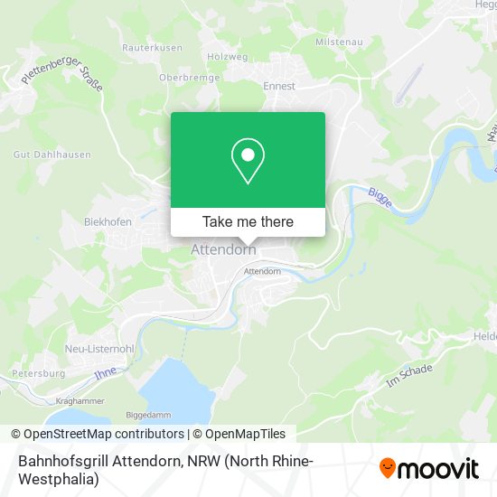 Bahnhofsgrill Attendorn map
