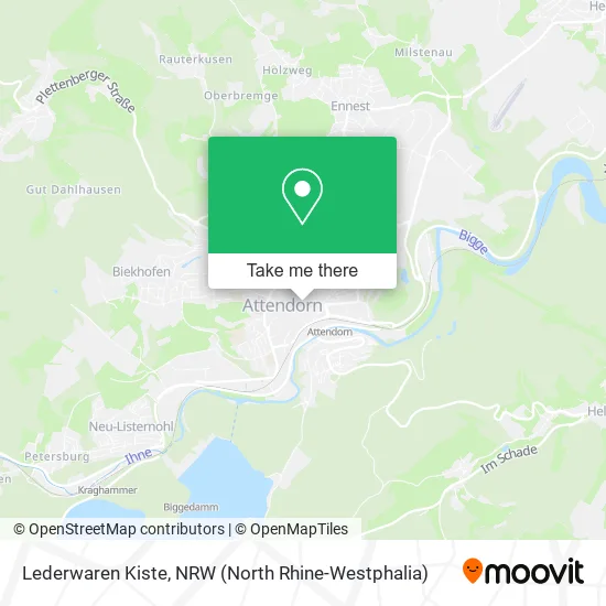 Карта Lederwaren Kiste