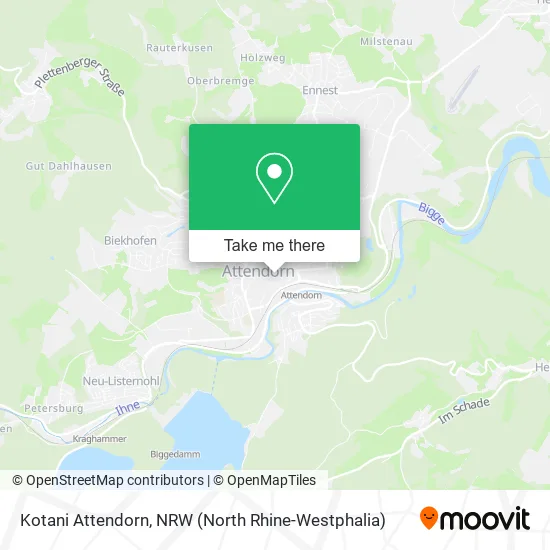 Карта Kotani Attendorn