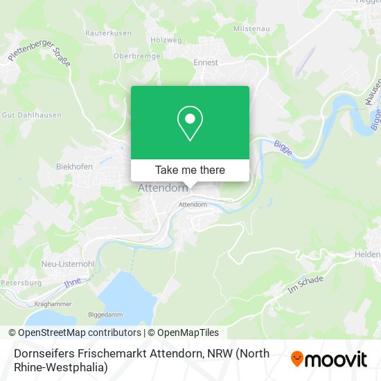 Dornseifers Frischemarkt Attendorn map
