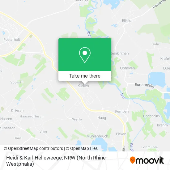 Heidi & Karl Helleweege map