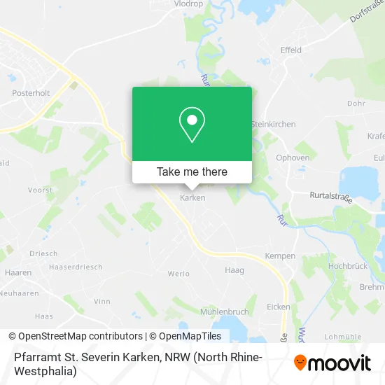 Pfarramt St. Severin Karken map