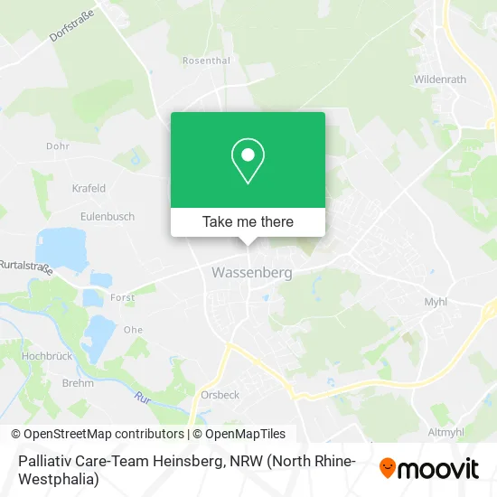 Palliativ Care-Team Heinsberg map