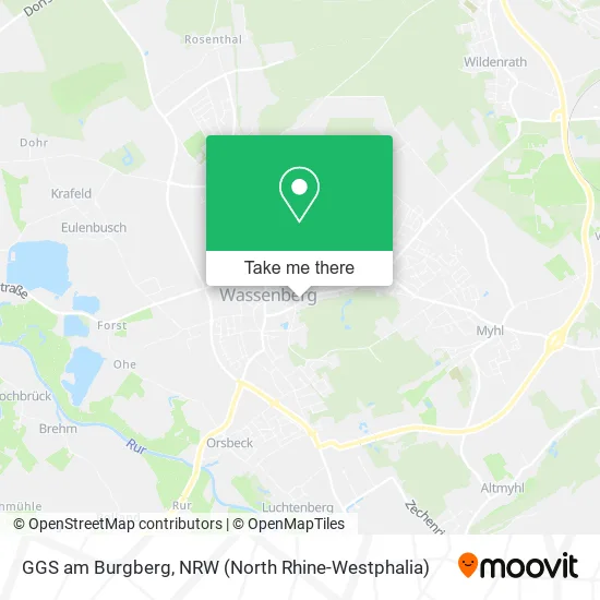 Карта GGS am Burgberg