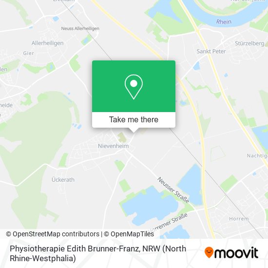 Physiotherapie Edith Brunner-Franz map