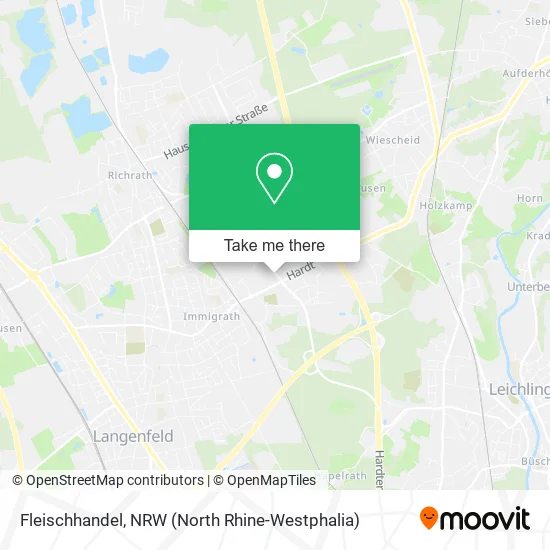 Карта Fleischhandel