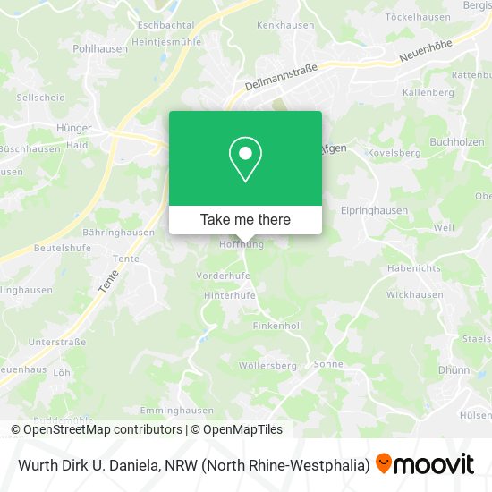 Wurth Dirk U. Daniela map