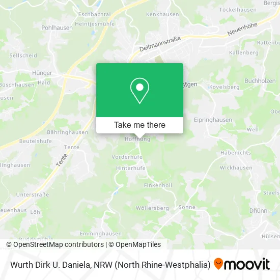 Карта Wurth Dirk U. Daniela