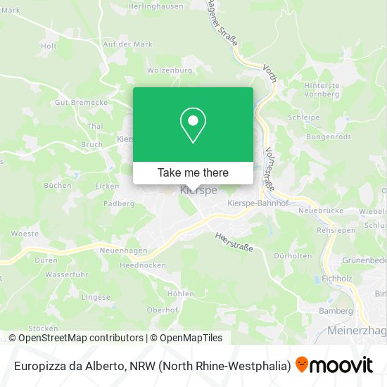 Europizza da Alberto map
