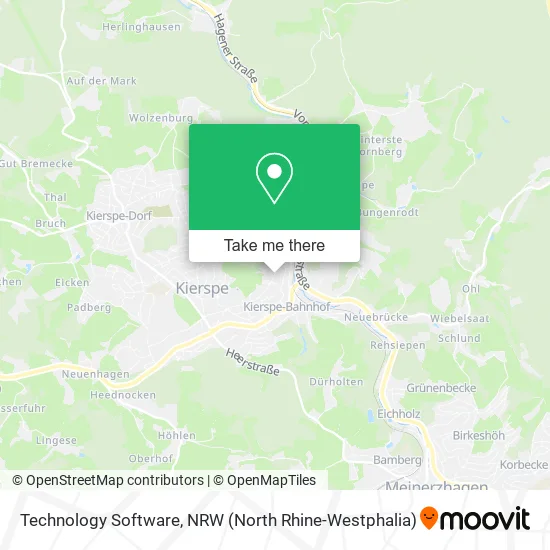 Карта Technology Software