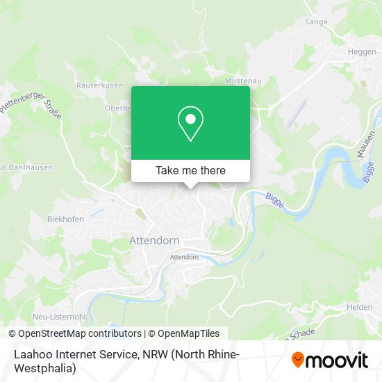 Карта Laahoo Internet Service