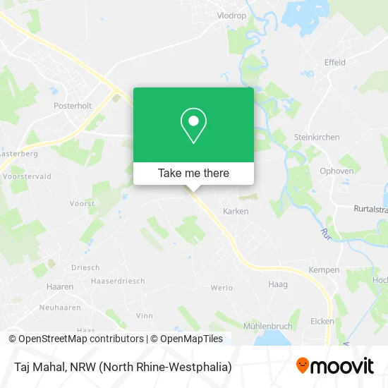 Taj Mahal map