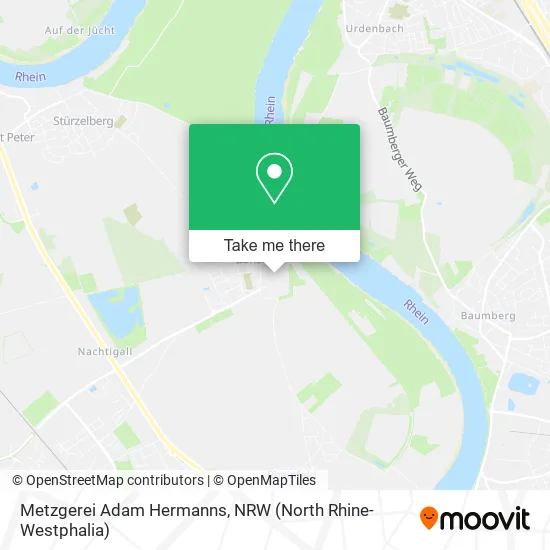Metzgerei Adam Hermanns map