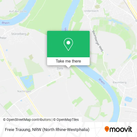 Карта Freie Trauung