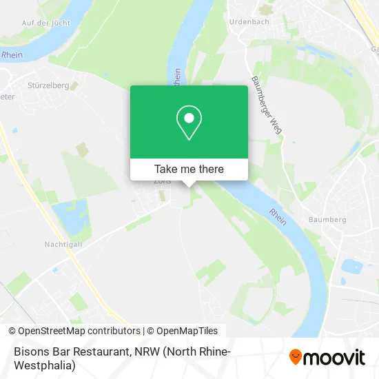 Карта Bisons Bar Restaurant