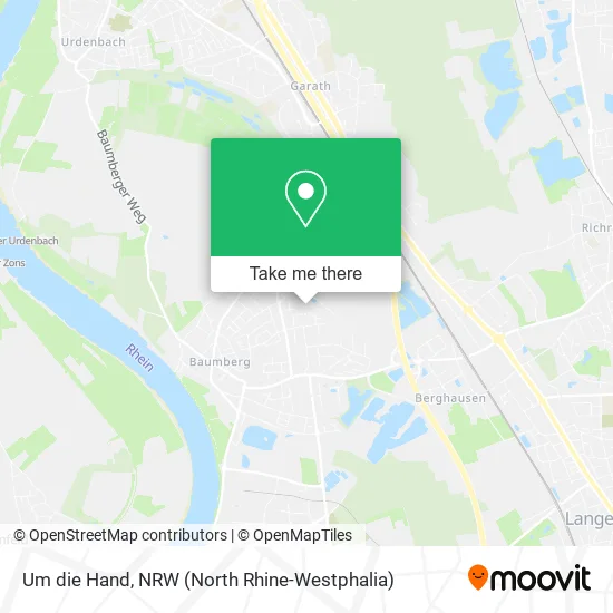 Карта Um die Hand