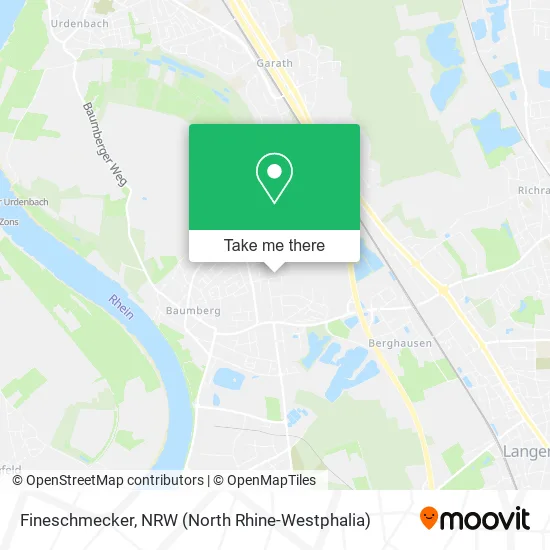 Карта Fineschmecker