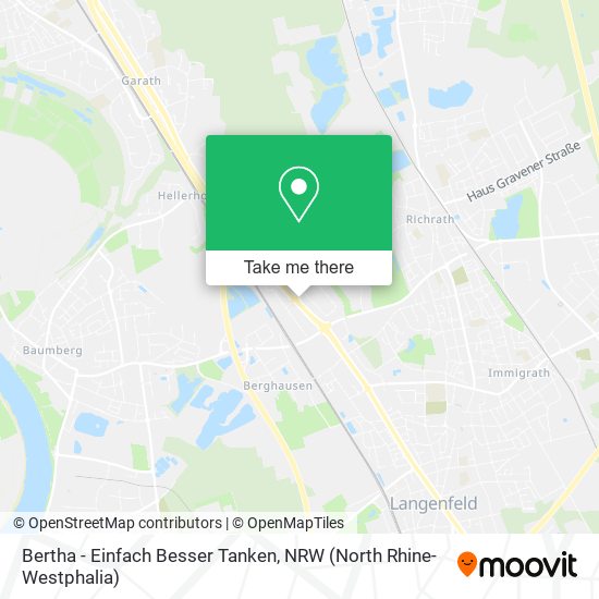 Bertha - Einfach Besser Tanken map