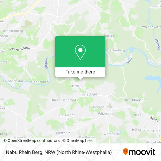 Карта Nabu Rhein Berg