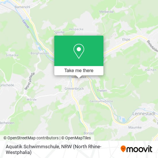 Aquatik Schwimmschule map