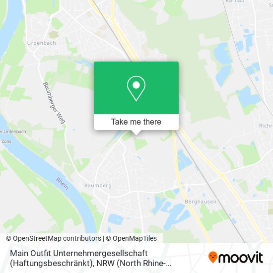 Main Outfit Unternehmergesellschaft (Haftungsbeschränkt) map