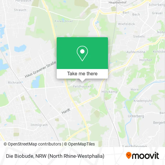 Карта Die Biobude