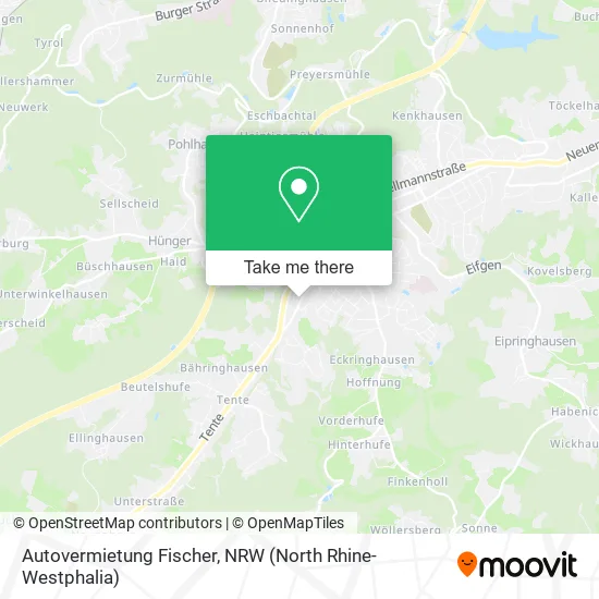 Карта Autovermietung Fischer