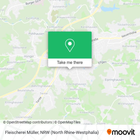 Fleischerei Müller map