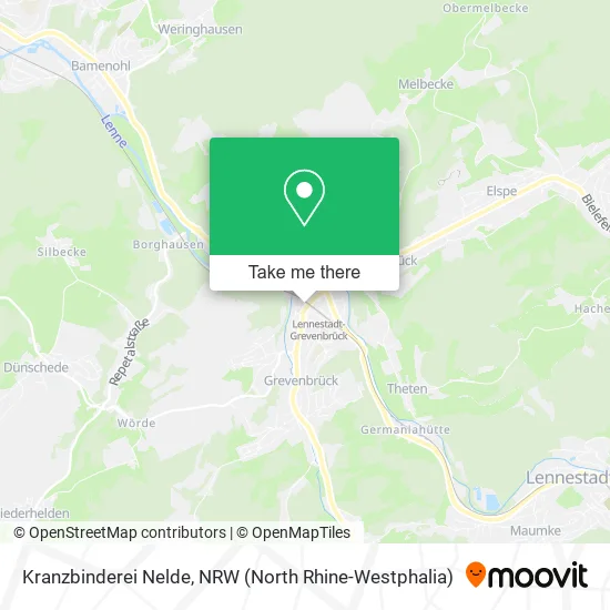 Карта Kranzbinderei Nelde