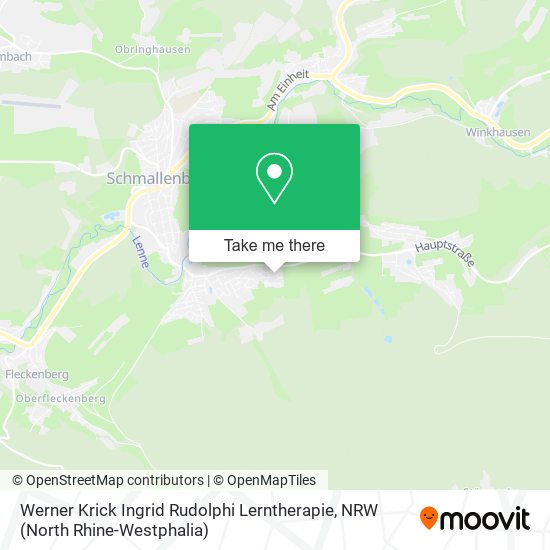 Werner Krick Ingrid Rudolphi Lerntherapie map