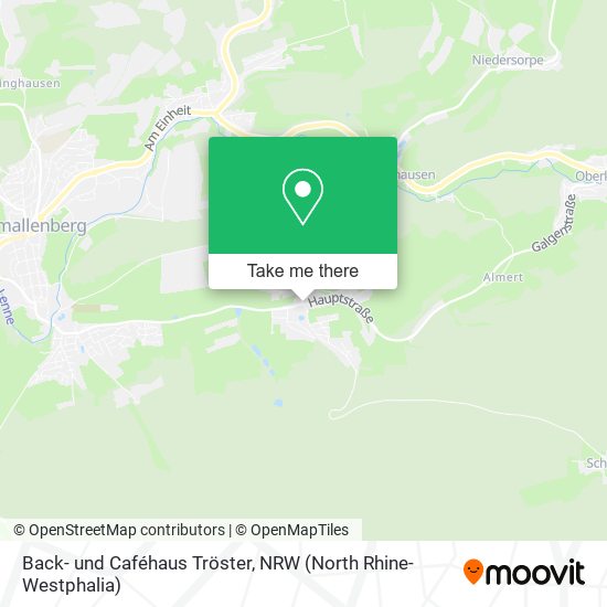 Back- und Caféhaus Tröster map