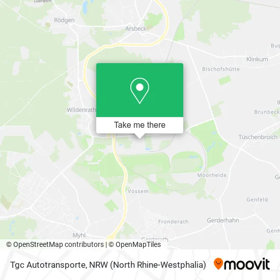 Tgc Autotransporte map