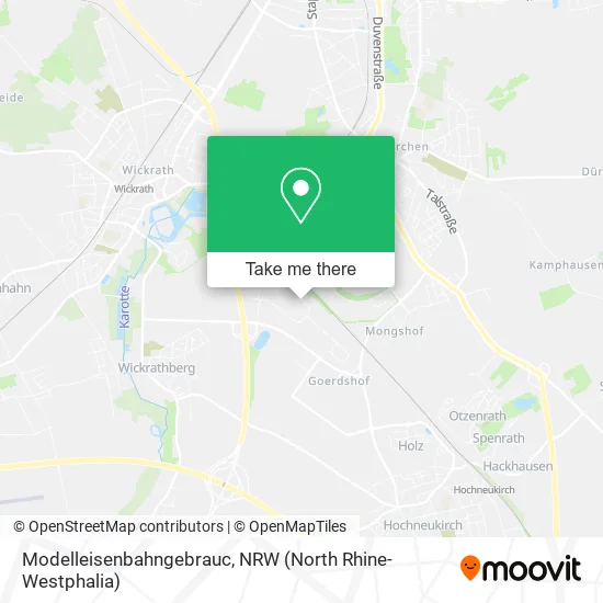 Карта Modelleisenbahngebrauc