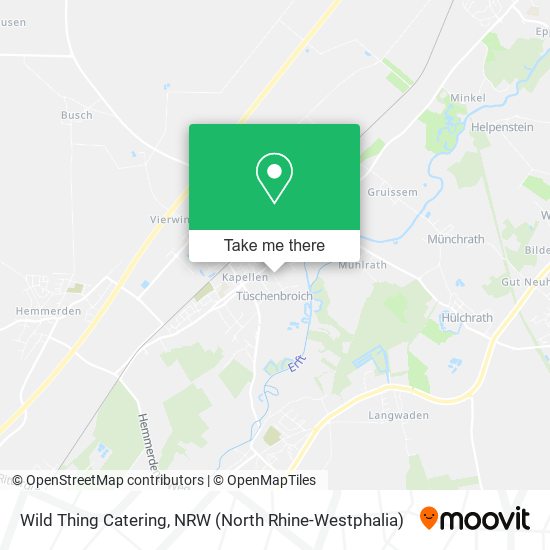 Карта Wild Thing Catering