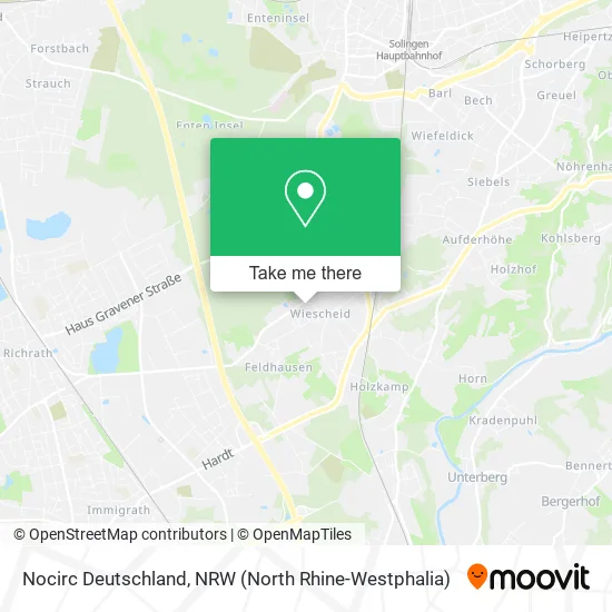 Карта Nocirc Deutschland