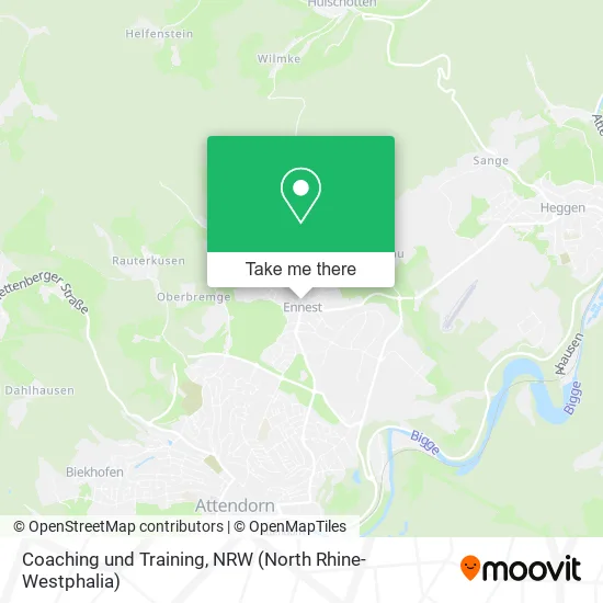 Карта Coaching und Training