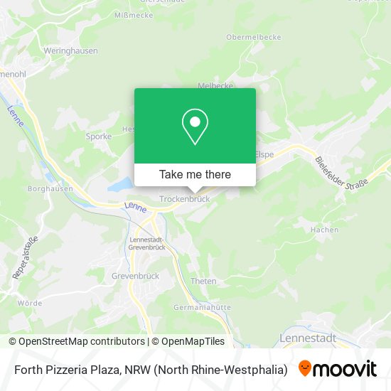 Forth Pizzeria Plaza map