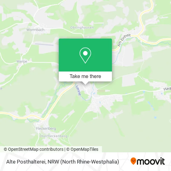 Карта Alte Posthalterei