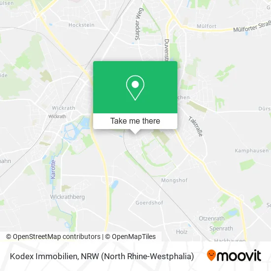 Карта Kodex Immobilien