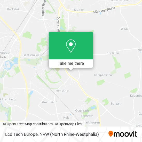 Карта Lcd Tech Europe