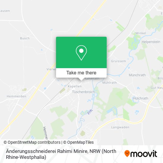Änderungsschneiderei Rahimi Minire map